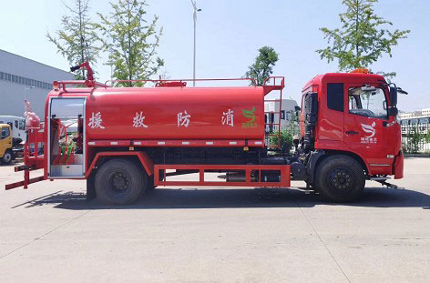 東風(fēng)天錦12方消防灑水車圖片