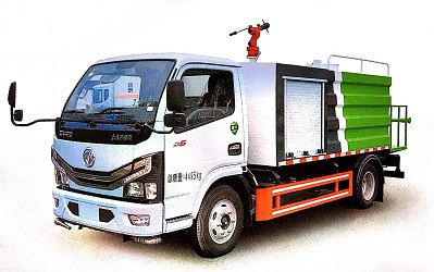 東風多利卡4噸消防灑水車（方形消防罐體多功能型）
