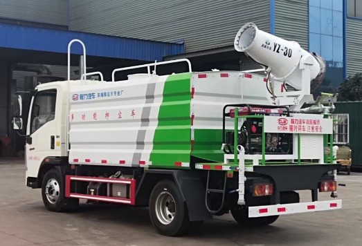 重汽豪沃藍(lán)牌灑水車_重汽豪沃藍(lán)牌多功能抑塵車